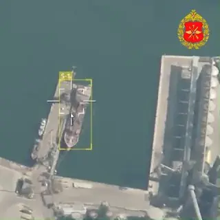 Geran-4, port of Odesa, 14 Sep 2026
