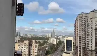 Geran-5, Kyiv, Diprosvyaz building / United DC data center, Holosiivskyi district, 23 Sep 2026