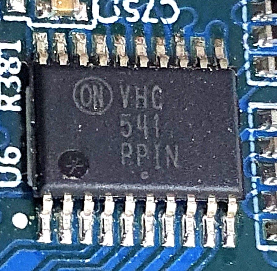 Octal buffer/line driver, marked VHC (541 PPIN)
