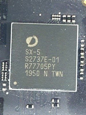 Intelligent module of the 5th generation SX-5, marked S2737E-01 R77705PY 1950 N TWN (БпЛА «М…»)