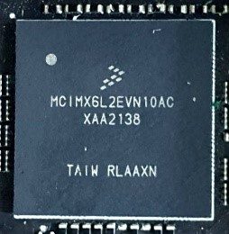 Processor, marked MCIMX6L2EVN10AC XAA2138 TAIW RLAAXN