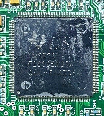 Digital signal processor, marked DSP TMS320 F28335PGFA G4A-8AAZD6W G4