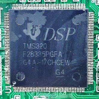 Digital signal processor, marked DSP TMS320 F28335PGFA G4A-17CHCEW G4