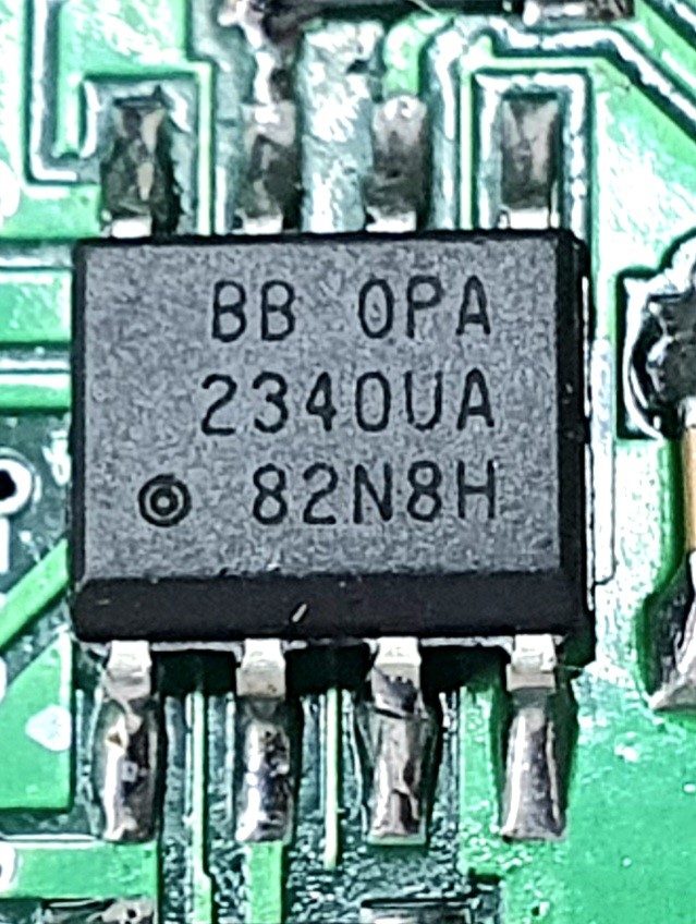 Operational amplifier, marked BB ОРА 234UA 82N8H