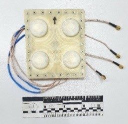 GPS/GLONASS ceramic antenna, marked 11-0020-8