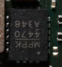 Step-down voltage converter, marked MPPK 4470 A348 MPQ4470