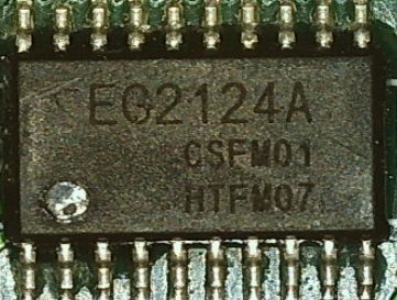 Engine driver, marked 7-20В EG2124 CSFM01 HTFM07