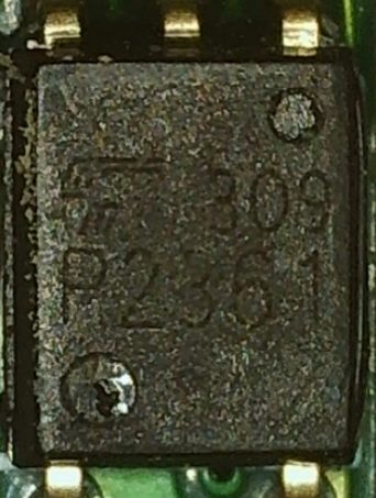 TLP2361 High-speed optocoupler, marked 309 P2361