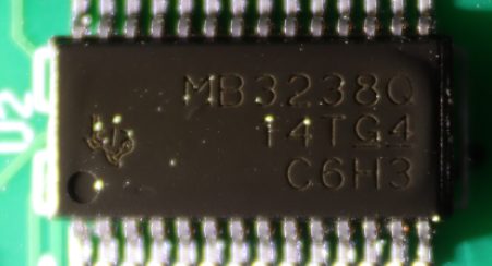 Multi-channel RS-232 line driver/receiver, marked M83238Q 14T G4 C6H3