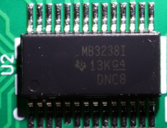 Multi-channel RS-232 line driver/receiver, marked M83238I 14T G4 C6H3
