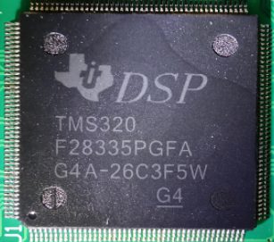 Microcontroller 32 bit real clock for signal processing, marked DSP TMS320 F28335PGFA G4A-2AACOTW G4