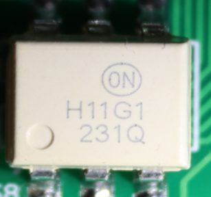 Optocoupler, marked H11G1 231Q