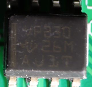 3.3V CAN bus transceiver, marked VP230 26M AJ1T