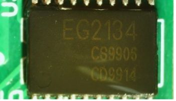 Motor driver, marked EG2134 CS9906 CD9914