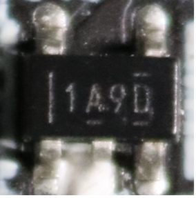 Current-Sense Amplifiers, marked INAx180 1A9D