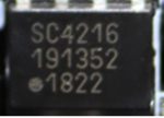 Voltage regulator, marked SC4216 191352 1822
