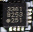 CMOS Clock Buffer, marked Si53361 3361 B253 251