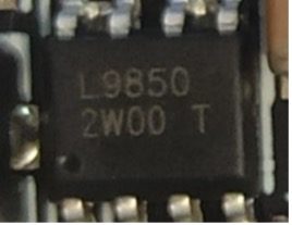 Dual N-Channel MOSFET PJL9850, marked L9850 2W00 T
