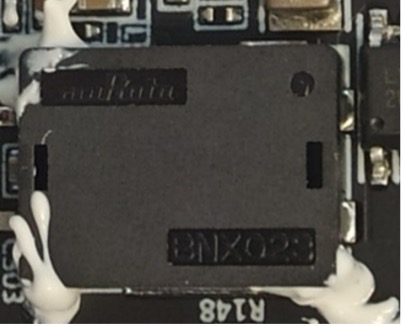 EMI Suppression Filter, marked BNX023