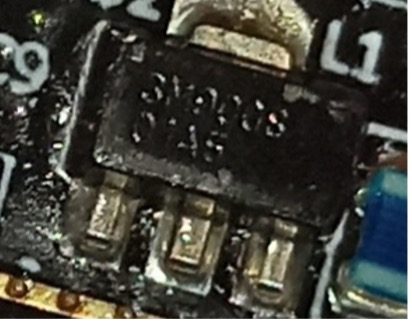 High Linearity LNA Gain Block, marked 3M9008 01A5