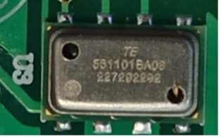 Barometric pressure sensor MS561101BA03, marked 561101BA03 227202292