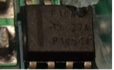 Synchronous step-down converter LMR23610А, marked F10A TI 27A P1C5G4