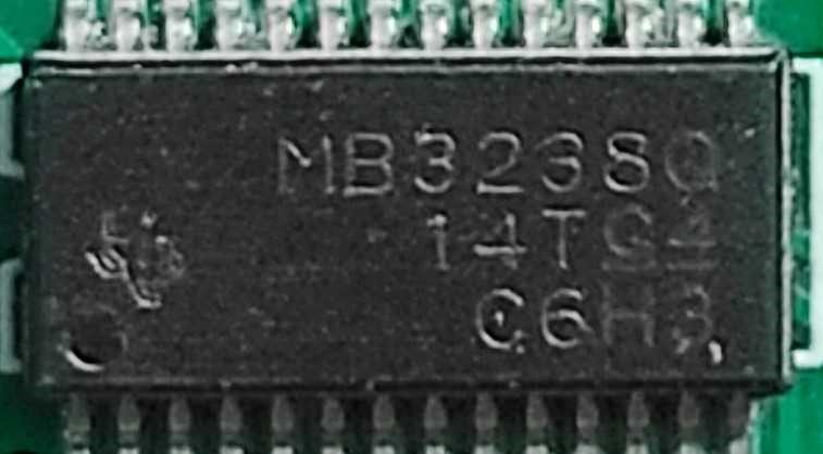 Multi-channel RS-232 line driver/receiver, marked M83238Q 14TG4 C6H3