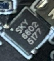 Low-Threshold PIN Diode Limiter, marked SKY16602-632LF SKY 6602 5177