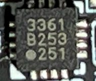 CMOS Clock Buffer, marked Si53361 3361 B253 251