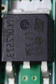 Voltage regulator, marked GN LF33A GK06S213