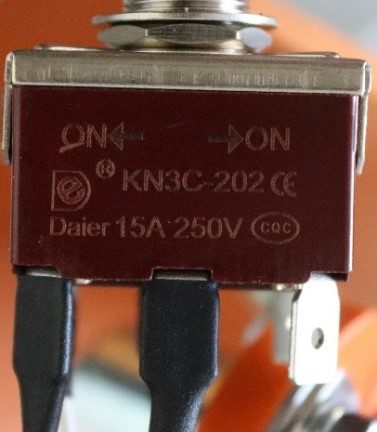 Switch, marked KN(3)С-202 ON-ON (6 PIN)