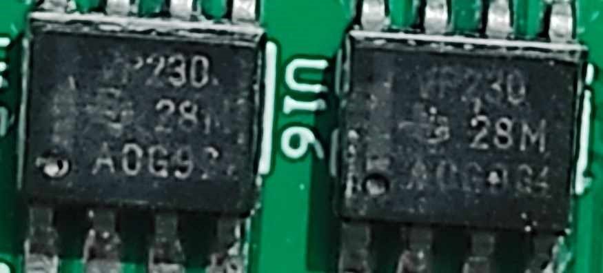 CAN Bus Transceiver, marked VP230 28M A0G9 G4