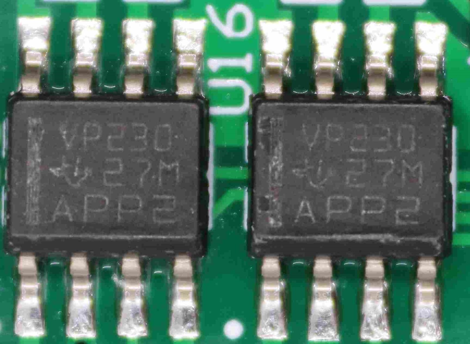 CAN Bus Transceiver, marked VP230 27M APP2 G4