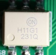 Optocoupler, marked H11G1 231Q