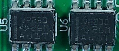 CAN Bus Transceiver, marked VP230 26M AJ1T