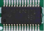 Voltage regulator with two outputs, marked PS767D301 22T AKZT