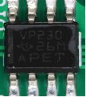 CAN Bus Transceiver, marked VP230 26M APET