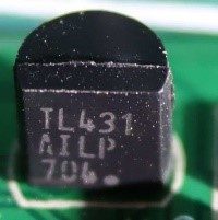 Precision Programmable Reference, marked TL431 AILP 704
