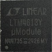 DC/DC converter, marked LINEAR LTM4613Y µModule N44735 2426M