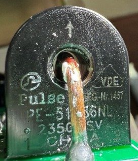 Current Transformer, marked PE-51686NL