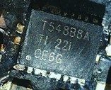 Buck voltage converter, marked TPS548B28 T548B8A TI 221 0E6G