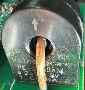 Current Transformer, marked PE-54586NL