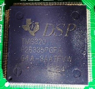 Digital signal processor, marked TMS320 F28335PGFA G4A-3AATFVW G4