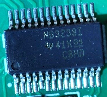 Multi-channel RS-232 line driver/receiver, marked MB3238I 41KG4 C8HD