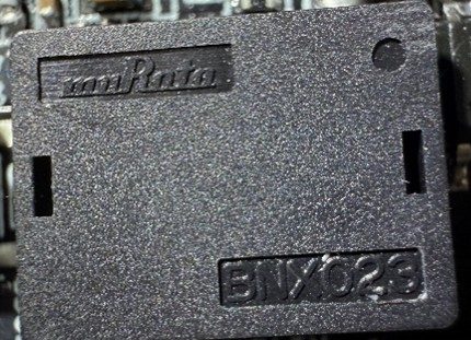 Filter for direct current lines, marked BNX023