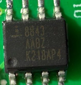 PWM controller, marked ISL8843 8843 AABZ K218AP4