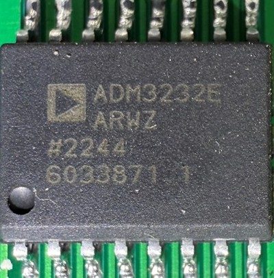 RS-232 Line Driver, marked ADM3232E ARWZ #2244 6033871.1