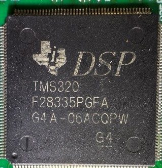 Digital signal processor, marked TMS320 F28335PGFA G4A-06ACQPW G4