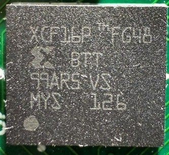 Memory chip, marked XCF16P FG48 BTT 99ARS VS MYS 126