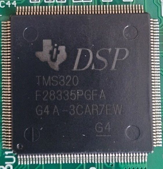 Digital signal processor, marked TMS320F28335PGFA G4A -3CAR7EW G4